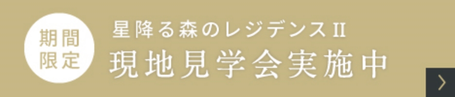 期間限定 星降る森のレジデンスII 現地見学会実施中