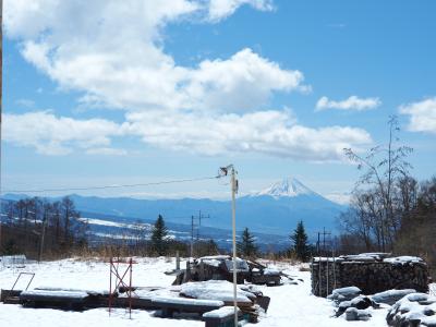4月に雪！？ 八ヶ岳積雪レポート｜泉郷のリゾートライフ
